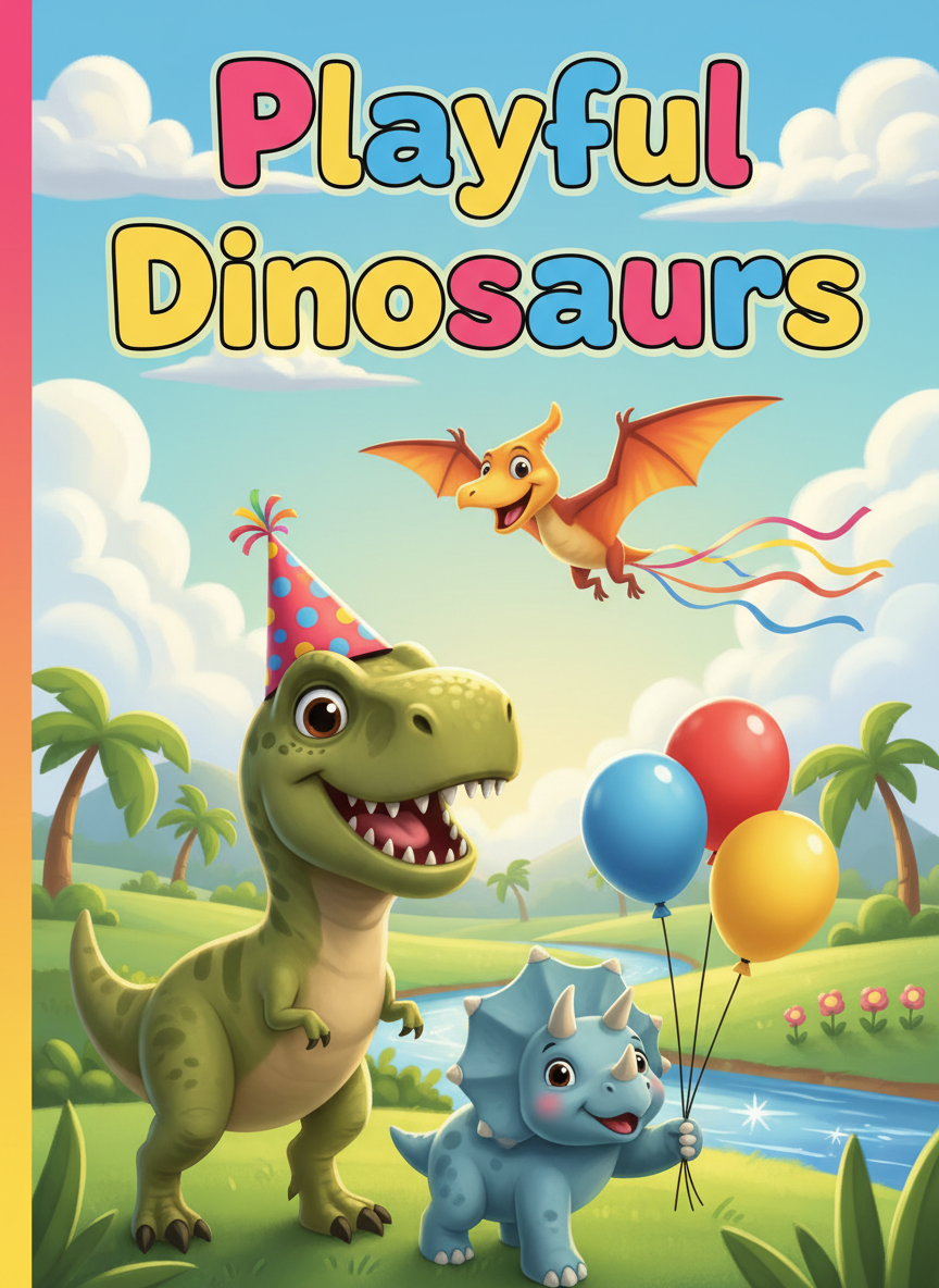 Coloring book cover
